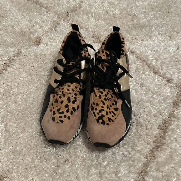 Steve Madden Sneaker, Leopard - Picture 3 of 5